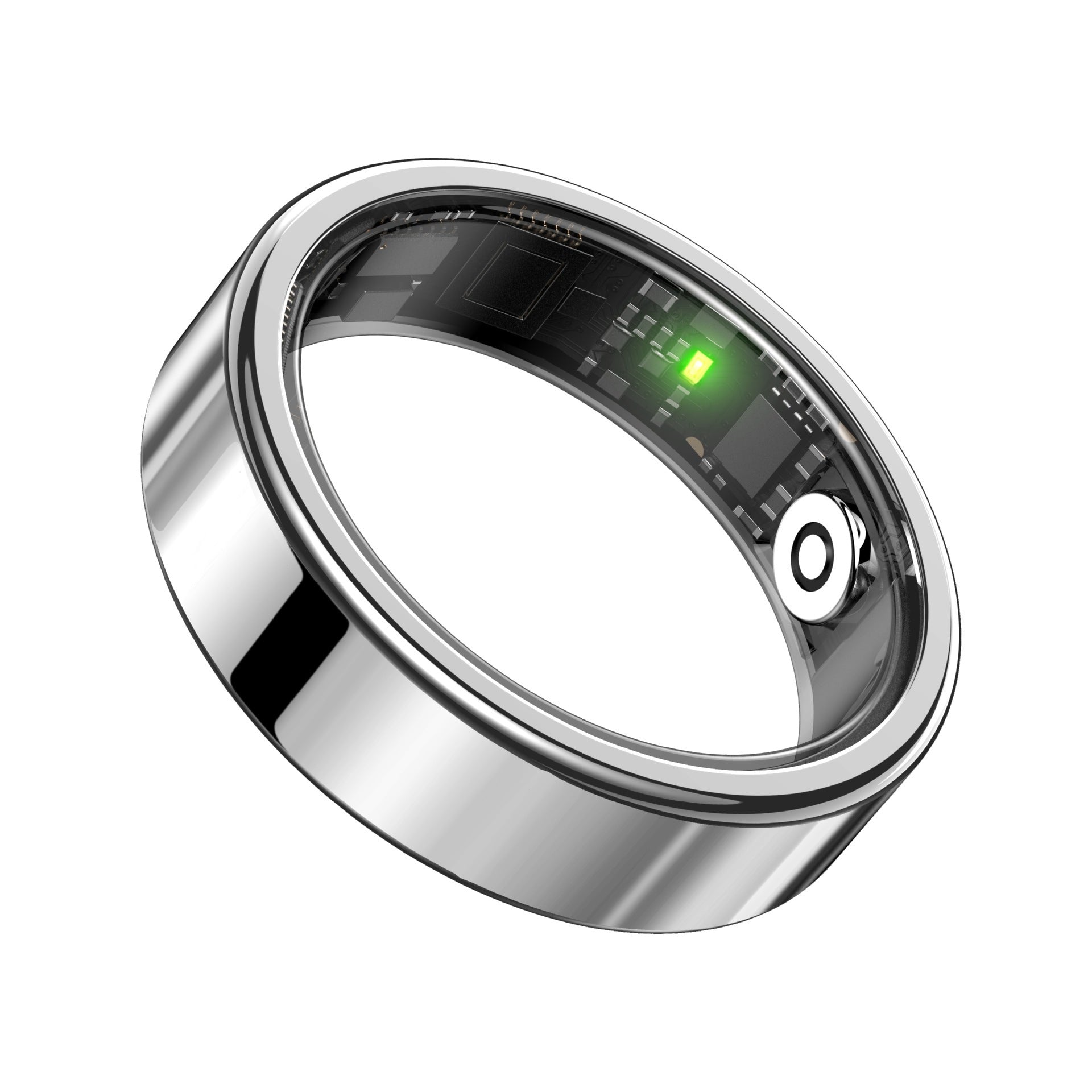Ultra-Narrow SR09 Smart Fitness Ring – Heart Rate, Blood Oxygen, Sleep & Activity Tracking