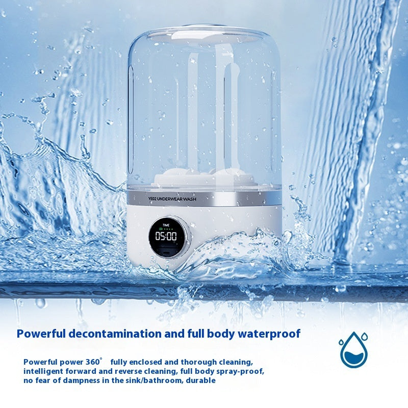 Mini Rechargeable Portable Washing Machine – Fresh Laundry Anywhere, Anytime