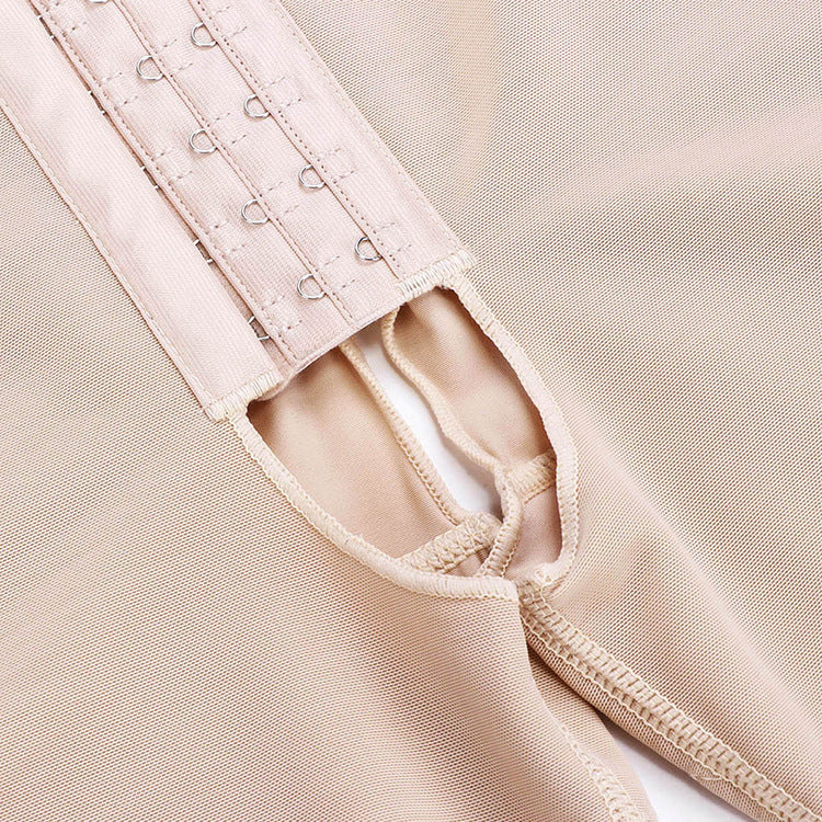 Seamless Full Body Shapewear for Women – Crotchless Slimming Bodysuit with Waist & Butt Lifting Support