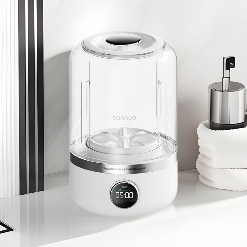 Mini Rechargeable Portable Washing Machine – Fresh Laundry Anywhere, Anytime