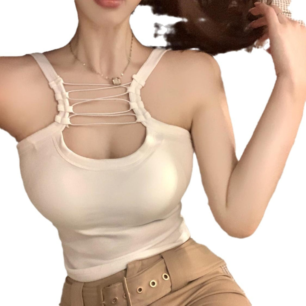 Women's Pure Desire Sling Crop Top – Casual Outerwear Style