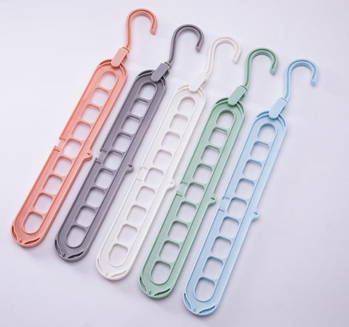 9-hole Clothes Hanger Organizer Space Saving Hanger