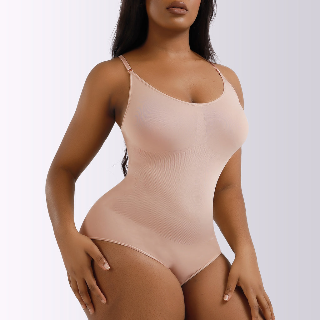 Large Postpartum Seamless Shapewear – Waist Trainer & Full Body Support Bodysuit for Women