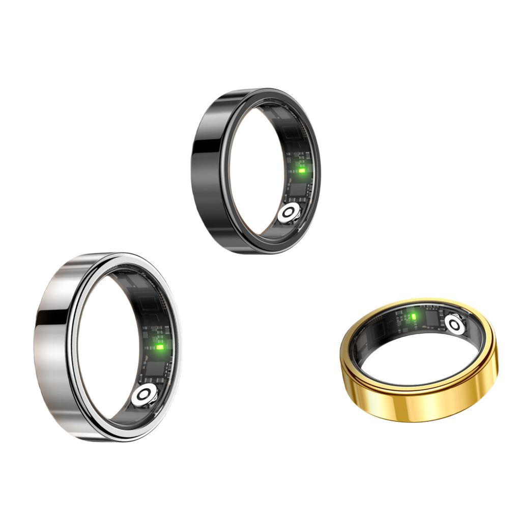 Ultra-Narrow SR09 Smart Fitness Ring – Heart Rate, Blood Oxygen, Sleep & Activity Tracking
