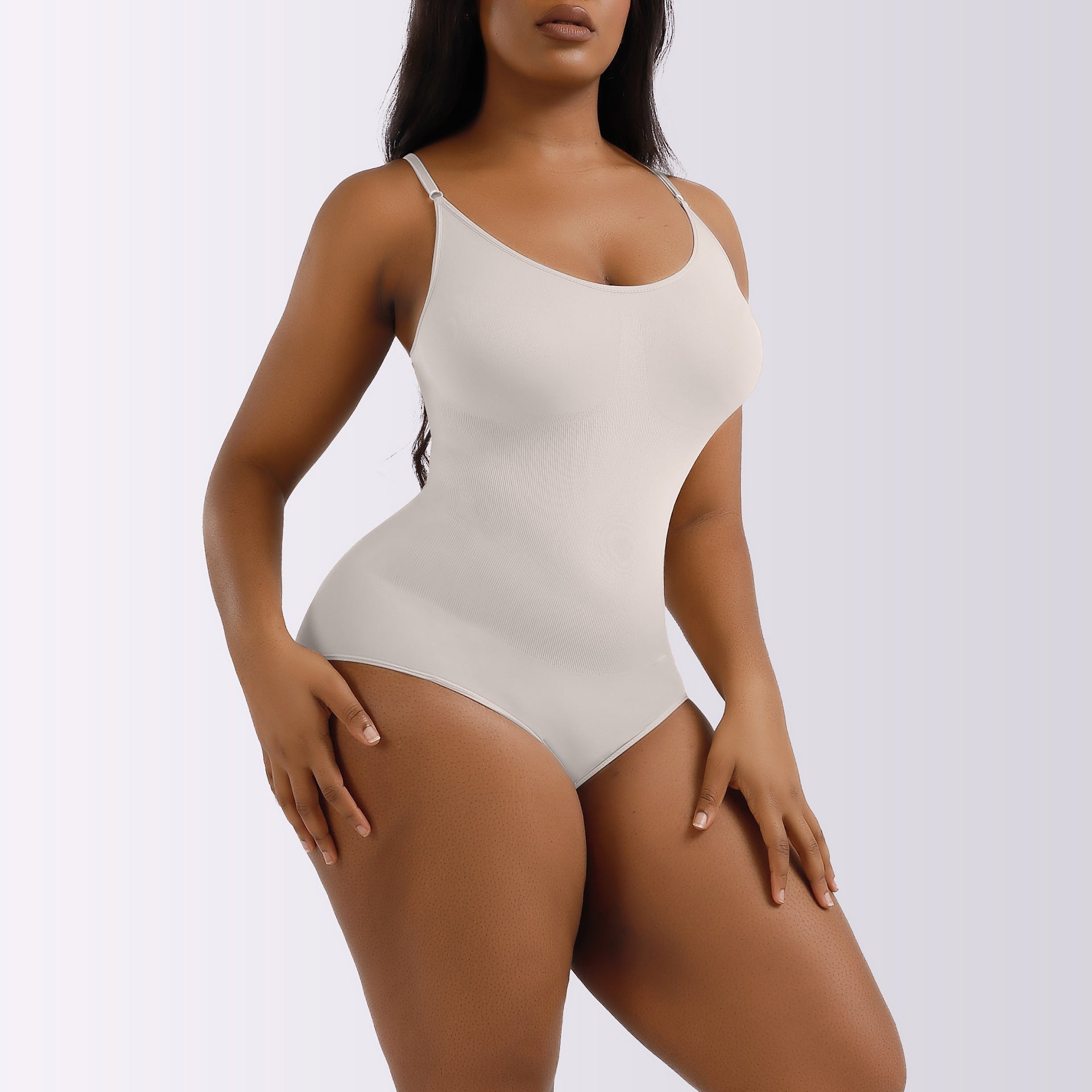 Large Postpartum Seamless Shapewear – Waist Trainer & Full Body Support Bodysuit for Women