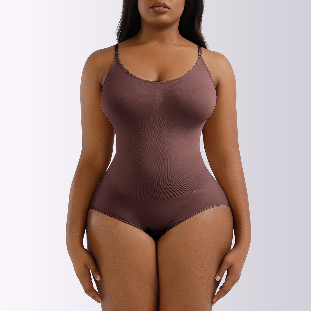 Large Postpartum Seamless Shapewear – Waist Trainer & Full Body Support Bodysuit for Women